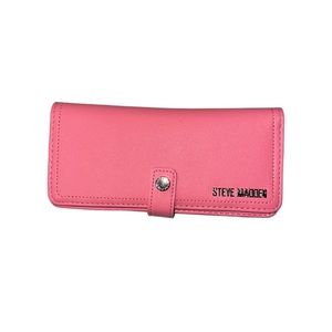 Pink slim Steve Madden wallet